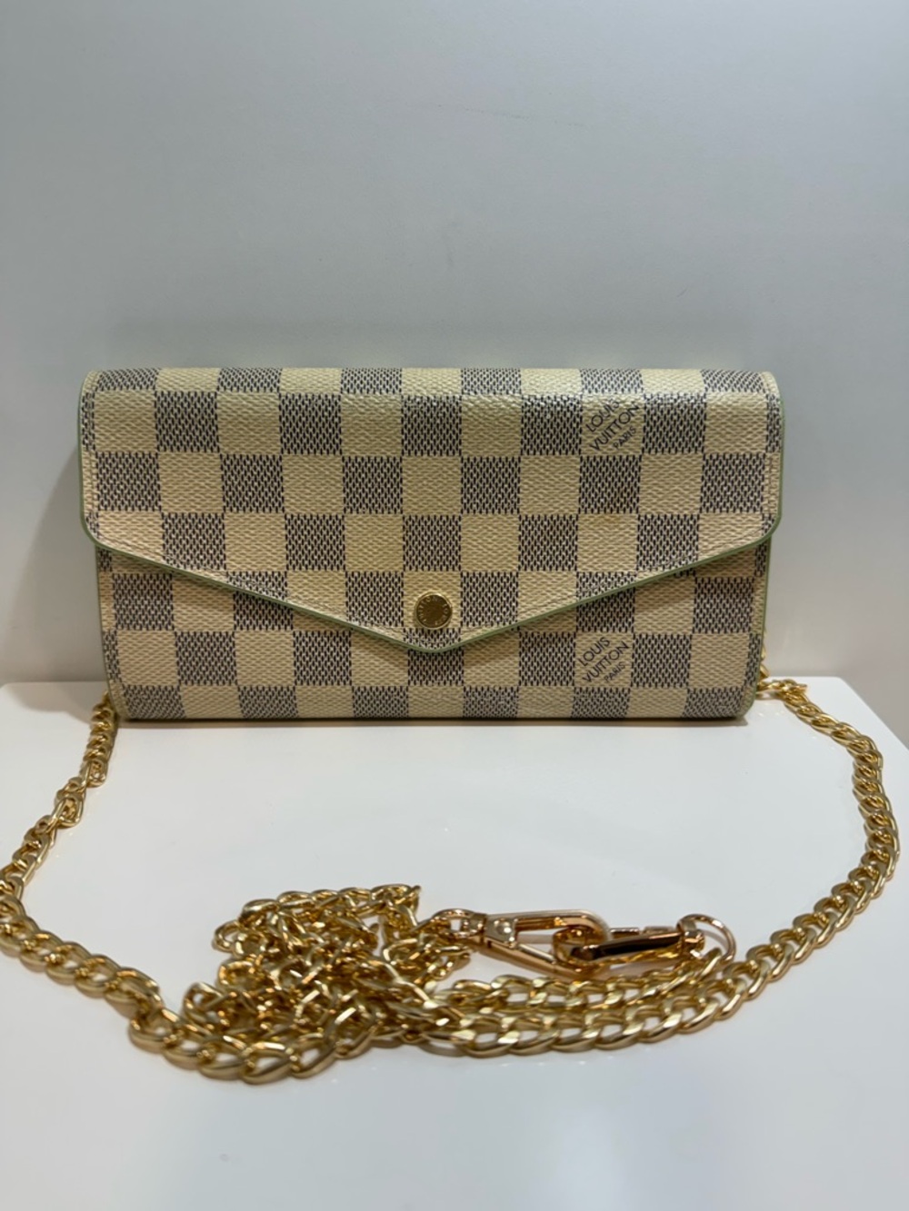 Louis Vuitton Damier Azur Sarah Wallet